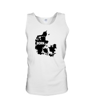 Denmark - Born Unisex Tank tile