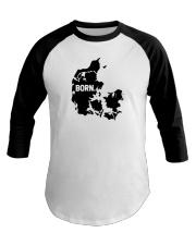 Denmark - Born Baseball Tee tile
