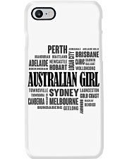 Australian girl cities Phone Case tile