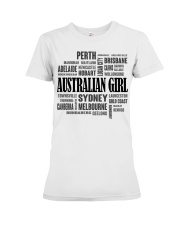 Australian girl cities Premium Fit Ladies Tee tile