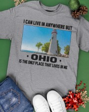 Ohio Only Place Lives In Me Classic T-Shirt apparel-classic-tshirt-lifestyle-back-69