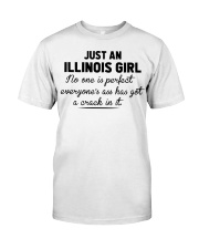 Illinois Girl - No One Is Perfect Classic T-Shirt tile
