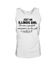 Illinois Girl - No One Is Perfect Unisex Tank tile