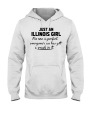 Illinois Girl - No One Is Perfect Hooded Sweatshirt tile