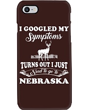 Google My Symptoms - Go To Nebraska Phone Case tile