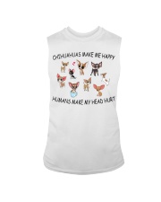 Chihuahuas Make Me Happy Sleeveless Tee tile