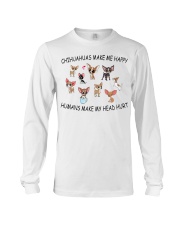 Chihuahuas Make Me Happy Long Sleeve Tee tile