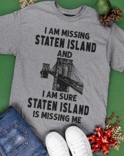 Staten Island Is Missing Me Classic T-Shirt apparel-classic-tshirt-lifestyle-back-69