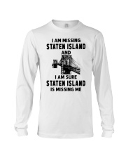 Staten Island Is Missing Me Long Sleeve Tee tile