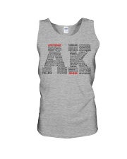 Alaska cities Unisex Tank tile