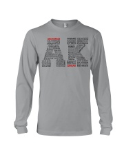 Alaska cities Long Sleeve Tee tile