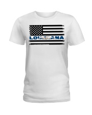 Flag - Louisiana Ladies T-Shirt tile