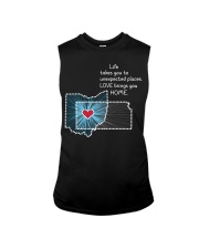 OHIO KANSAS LOVE BRINGS YOU HOME Sleeveless Tee tile