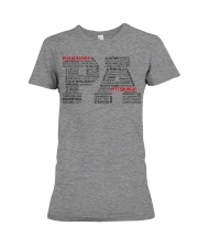 Pennsylvania cities Premium Fit Ladies Tee tile