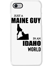 MAINE GUY IN IDAHO Phone Case tile