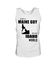 MAINE GUY IN IDAHO Unisex Tank tile
