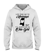 OHIO GIRL LIFE TOOK ME TO MISSISSIPPI Hooded Sweatshirt tile