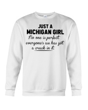Michigan Girl - No One Is Perfect Crewneck Sweatshirt tile