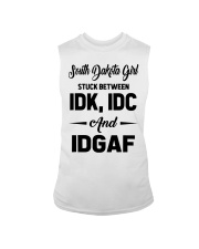South Dakota Girl - IDK IDC IDGAF Sleeveless Tee tile