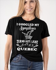 Google My Symptoms - Go To Quebec Classic T-Shirt apparel-classic-tshirt-lifestyle-front-101