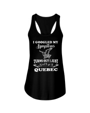 Google My Symptoms - Go To Quebec Ladies Flowy Tank tile