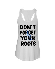 Philippines Map Don't Forget Your Roots Ladies Flowy Tank tile