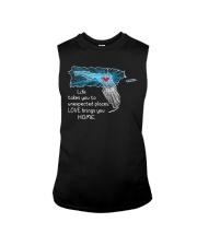 PUERTO RICO FLORIDA LOVE BRINGS YOU HOME Sleeveless Tee tile