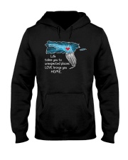 PUERTO RICO FLORIDA LOVE BRINGS YOU HOME Hooded Sweatshirt tile
