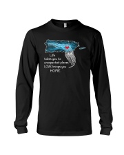 PUERTO RICO FLORIDA LOVE BRINGS YOU HOME Long Sleeve Tee tile