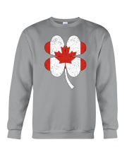 Flag Canada Four Leaf Clover Crewneck Sweatshirt tile