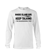 Rhode Island Girl - I'm Diagnosing Long Sleeve Tee tile