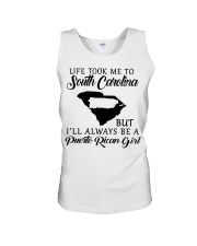 LIFE TOOK TO SOUTH CAROLINA A PUERTO RICAN GIRL Unisex Tank tile