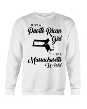 PUERTO RICAN GIRL IN MASSACHUSETTS Crewneck Sweatshirt tile