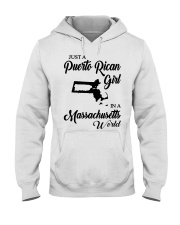 PUERTO RICAN GIRL IN MASSACHUSETTS Hooded Sweatshirt tile