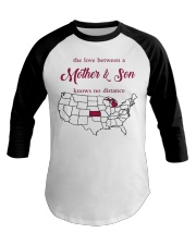 THE LOVE MOTHER AND SON MICHIGAN KANSAS Baseball Tee tile
