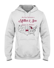 THE LOVE MOTHER AND SON MICHIGAN KANSAS Hooded Sweatshirt tile
