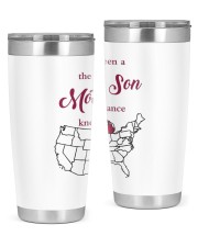 THE LOVE MOTHER AND SON MICHIGAN KANSAS 20oz Tumbler tile