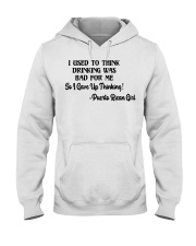 Puerto Rican Girl Gave Up Thinking Hooded Sweatshirt tile