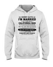 Sorry Guys I'm Married - California Man Hooded Sweatshirt tile