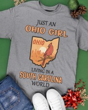 Ohio Girl Living In South Carolina Classic T-Shirt apparel-classic-tshirt-lifestyle-back-69