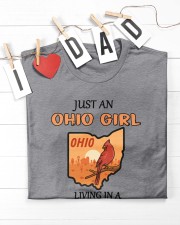 Ohio Girl Living In South Carolina Classic T-Shirt apparel-classic-tshirt-lifestyle-front-207