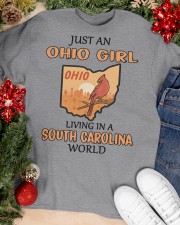 Ohio Girl Living In South Carolina Classic T-Shirt apparel-classic-tshirt-lifestyle-front-81