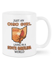 Ohio Girl Living In South Carolina Mugs tile