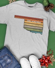 Retro Oklahoma Classic T-Shirt apparel-classic-tshirt-lifestyle-back-69