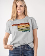 Retro Oklahoma Classic T-Shirt apparel-classic-tshirt-lifestyle-front-100