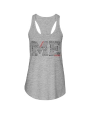 Maine cities Ladies Flowy Tank tile