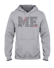 Maine cities Hooded Sweatshirt front