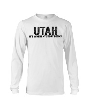 Utah - My Story Begins Long Sleeve Tee tile