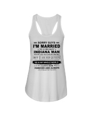 Sorry Guys I'm Married - Indiana Man Ladies Flowy Tank tile