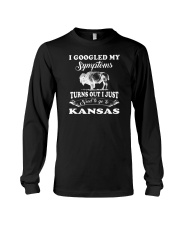 Google My Symptoms - Go To Kansas Long Sleeve Tee tile